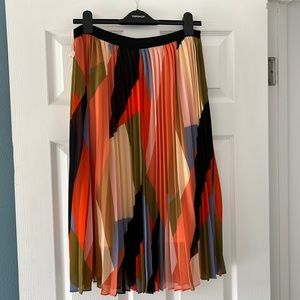 Anthropologie pleated skirt
